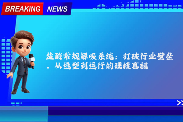 盐酸常规解吸系统:打破行业壁垒,从选型到运行的硬核真相