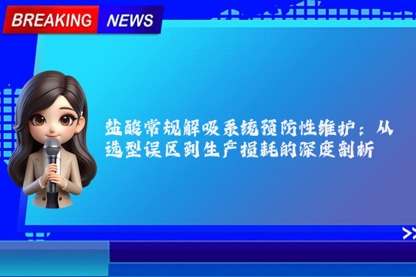 盐酸常规解吸系统预防性维护：从选型误区到生产损耗的深度剖析